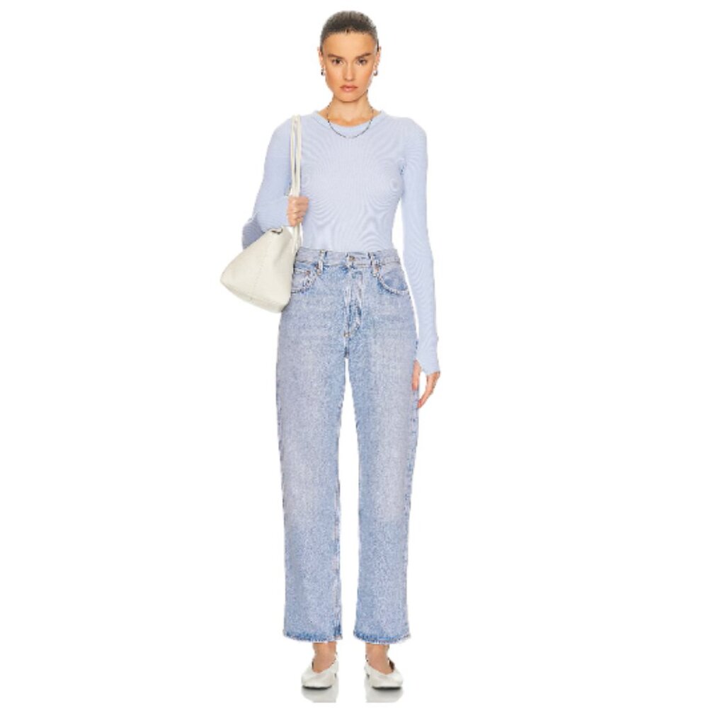 Brand New AGOLDE Fran Low Slung Easy Straight Fit Jeans